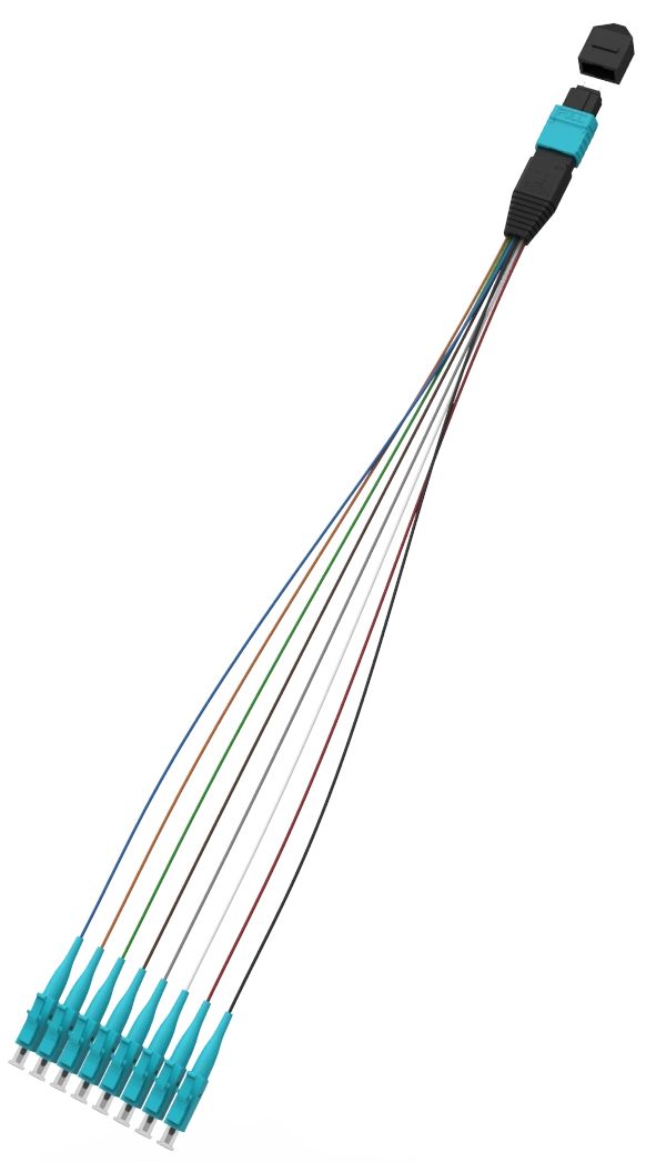 Fiber Optic MTP and MPO Harness