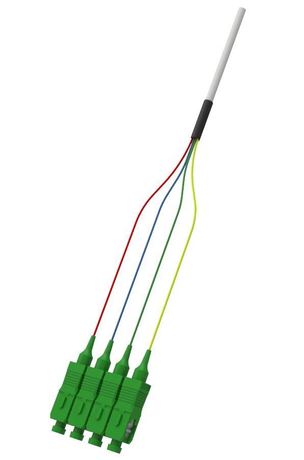 Fiber Optic Micro-Bundle Drop Cable Assembly