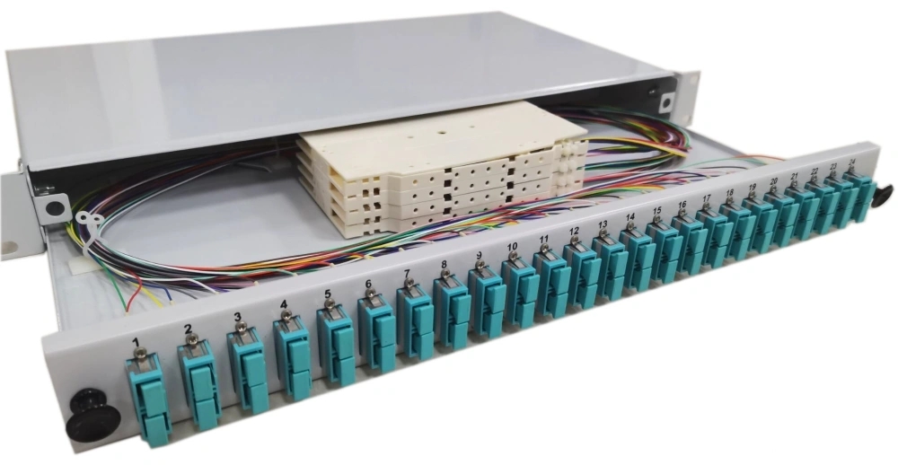 1U Sliding Fiber Optic Patch Panel