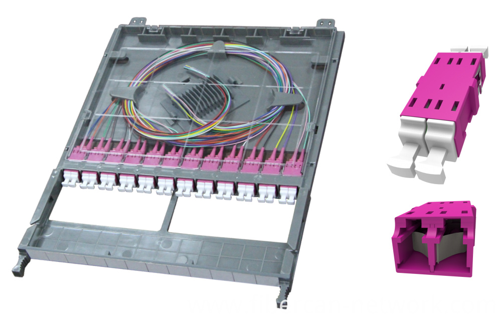 24 Fiber Splice Fiber Optic Cassette Png