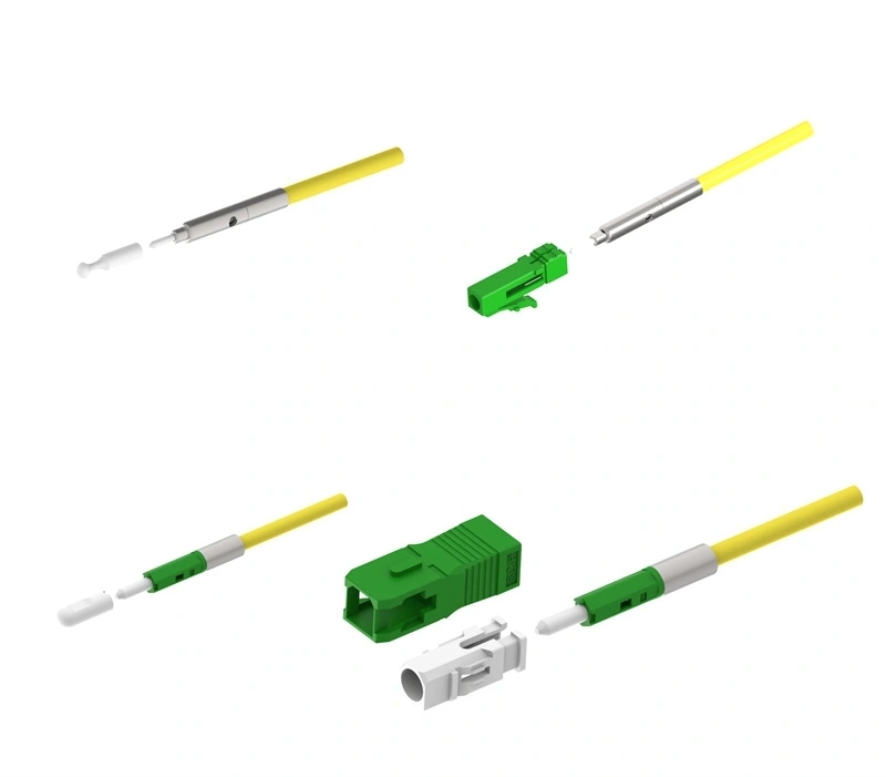 Pre-terminated LC and SC Ferrule Unit