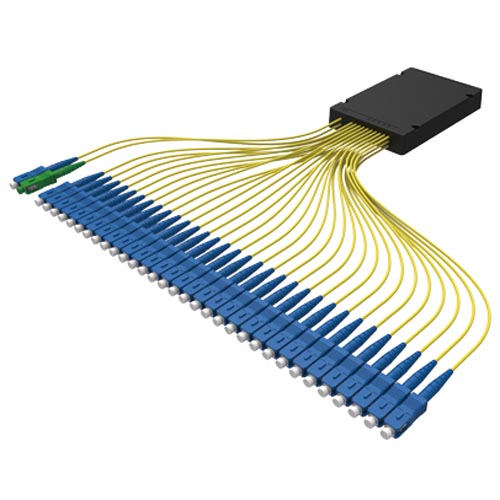 Fiber Optic PLC Splitter,ABS Box Type