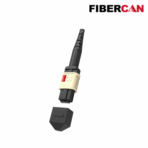 MPO Connector with lock function