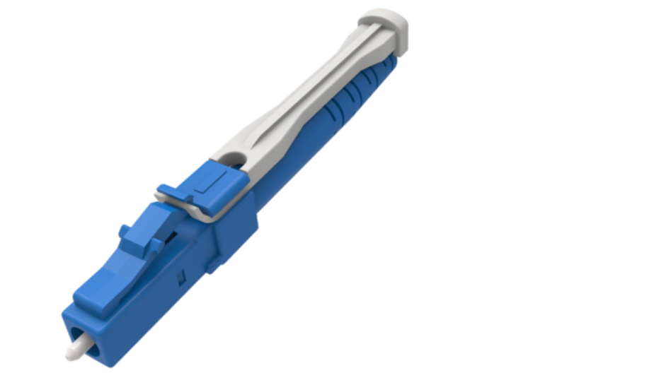 LC Simplex Fiber Optic Connector with Pull/Push Tap