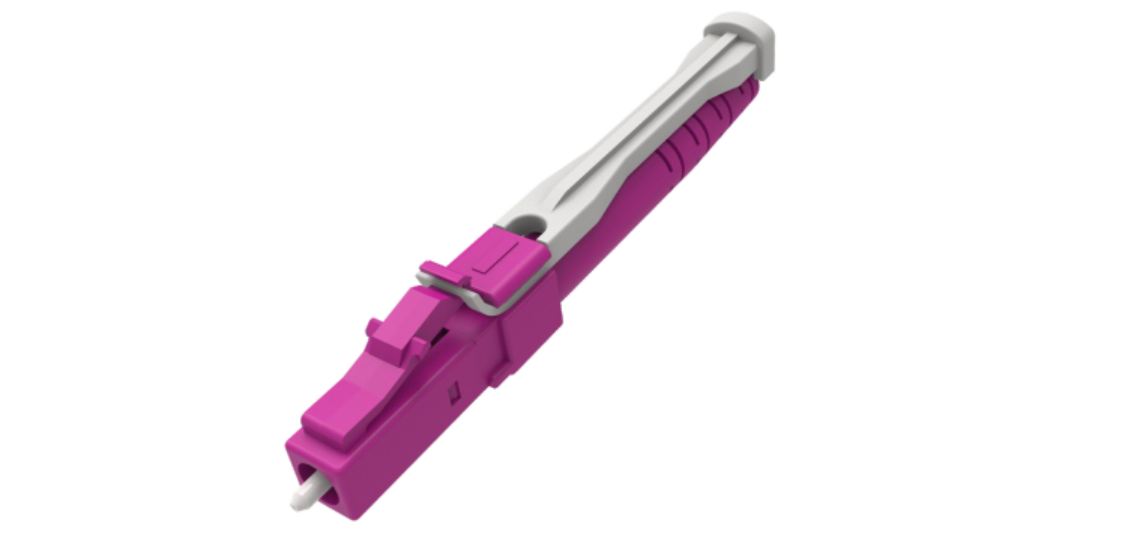 LC Fiber Optic Patch Cord with Pull/Push Tap