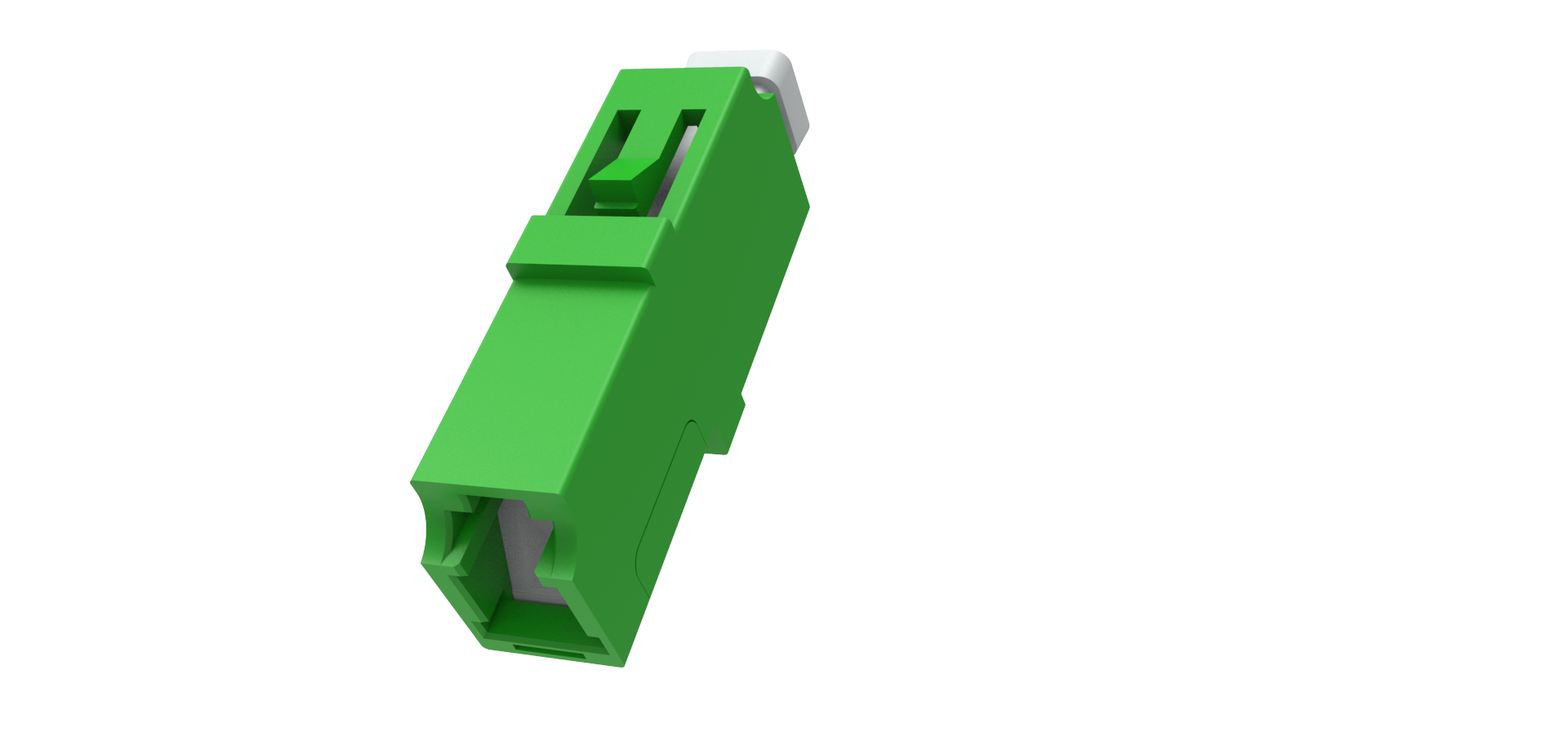 LC Simplex adaptor without flange with shutter