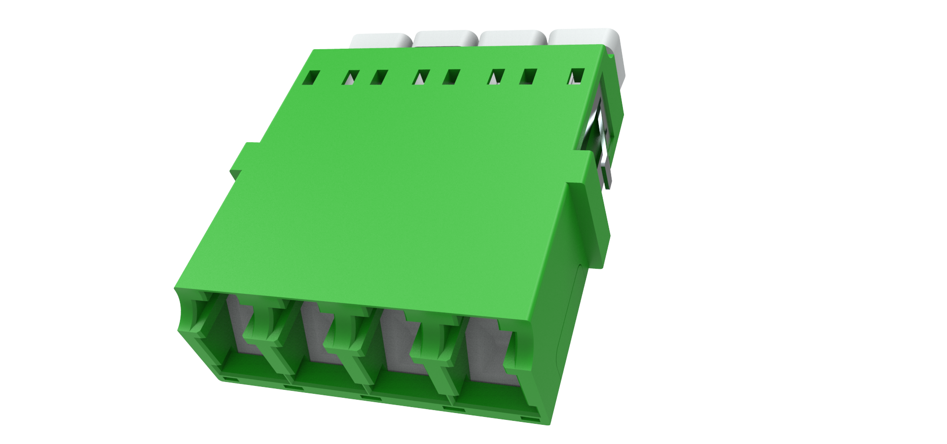 LC Quad adaptor without ﬂange with shutter