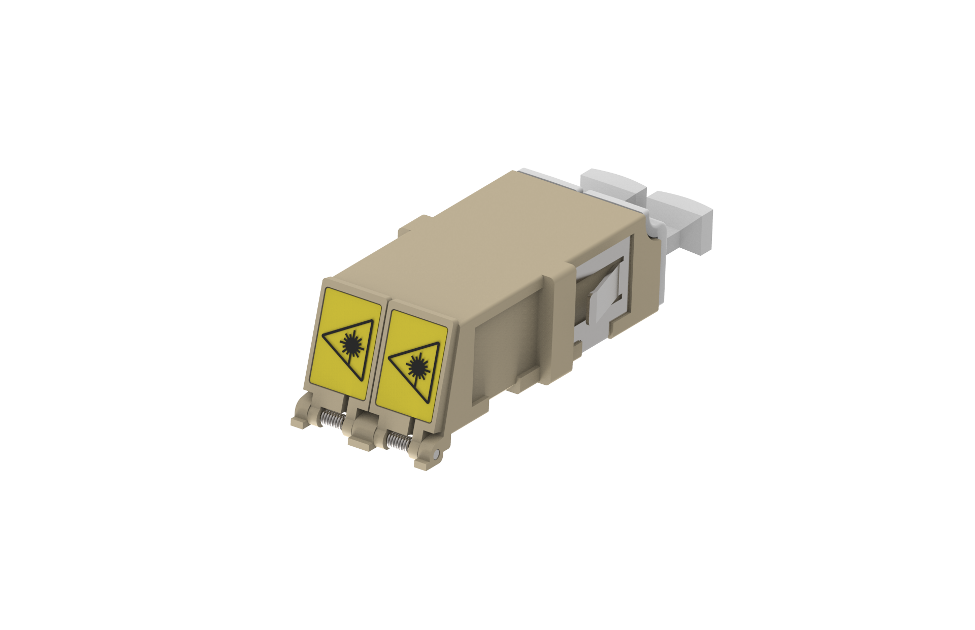 LC Duplex Adapter without flange-outer door