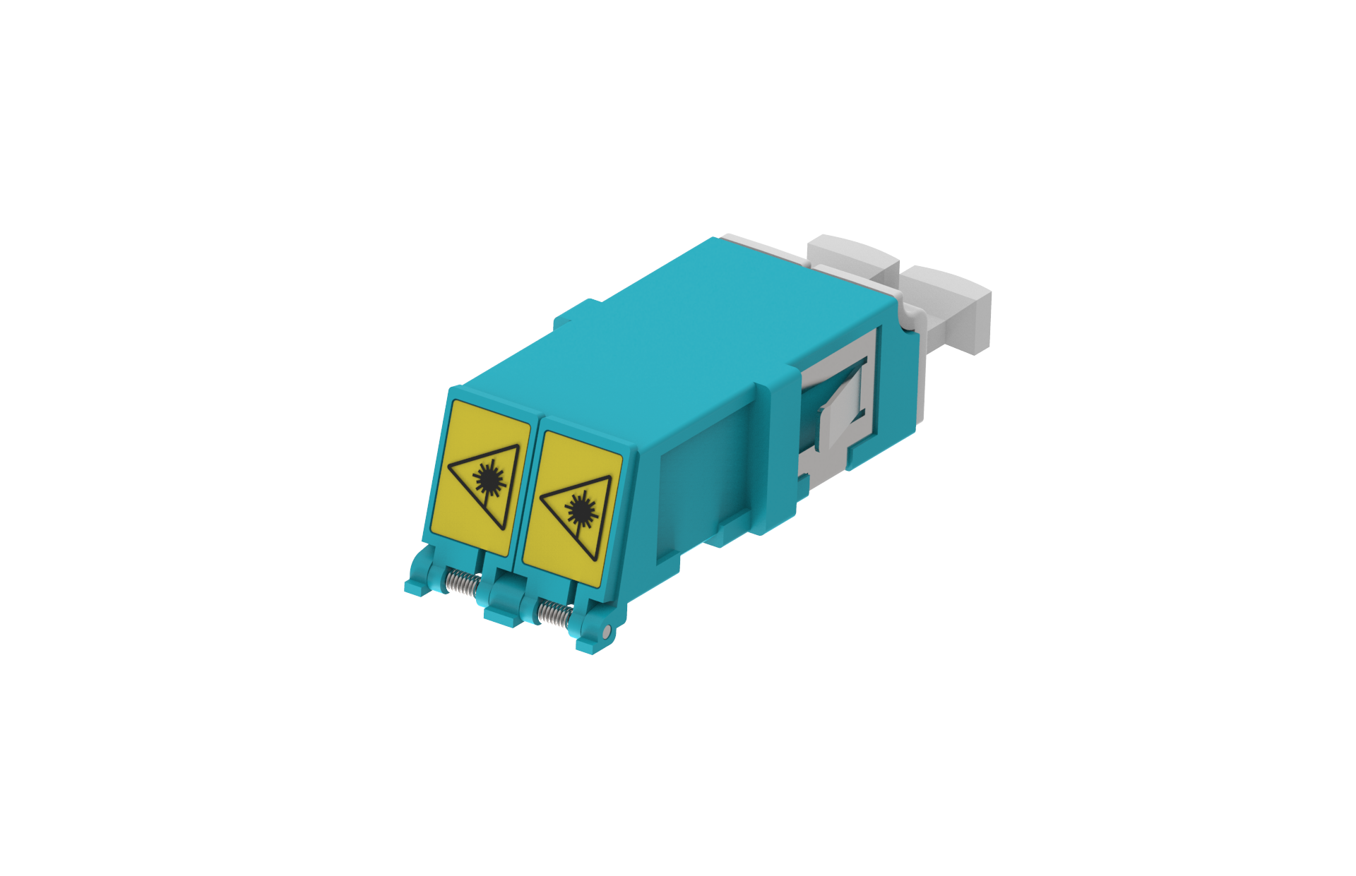 LC Duplex Adapter without flange-outer door