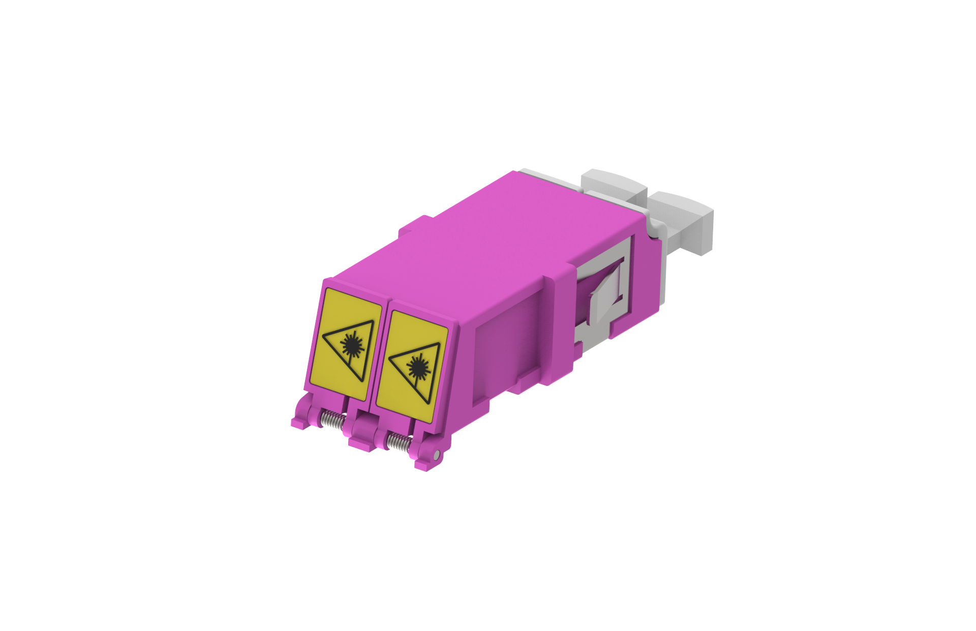 LC Duplex Adapter without flange-outer door