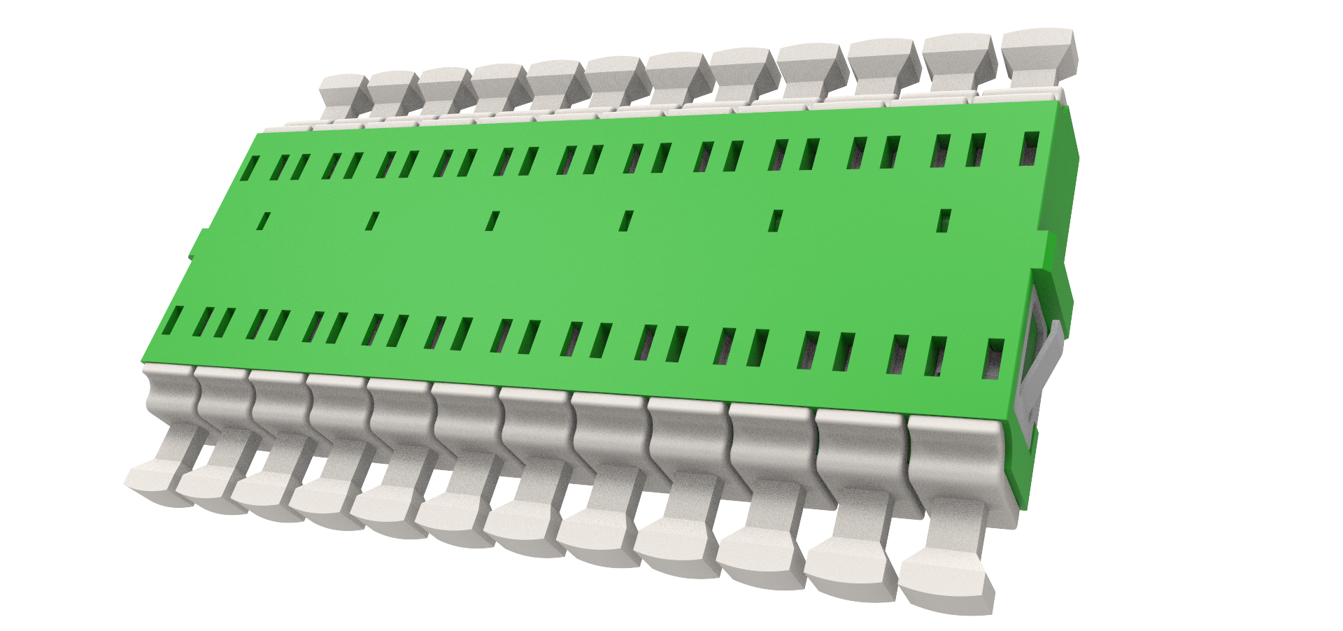 LC 12F High Density Fiber Optic Adaptor