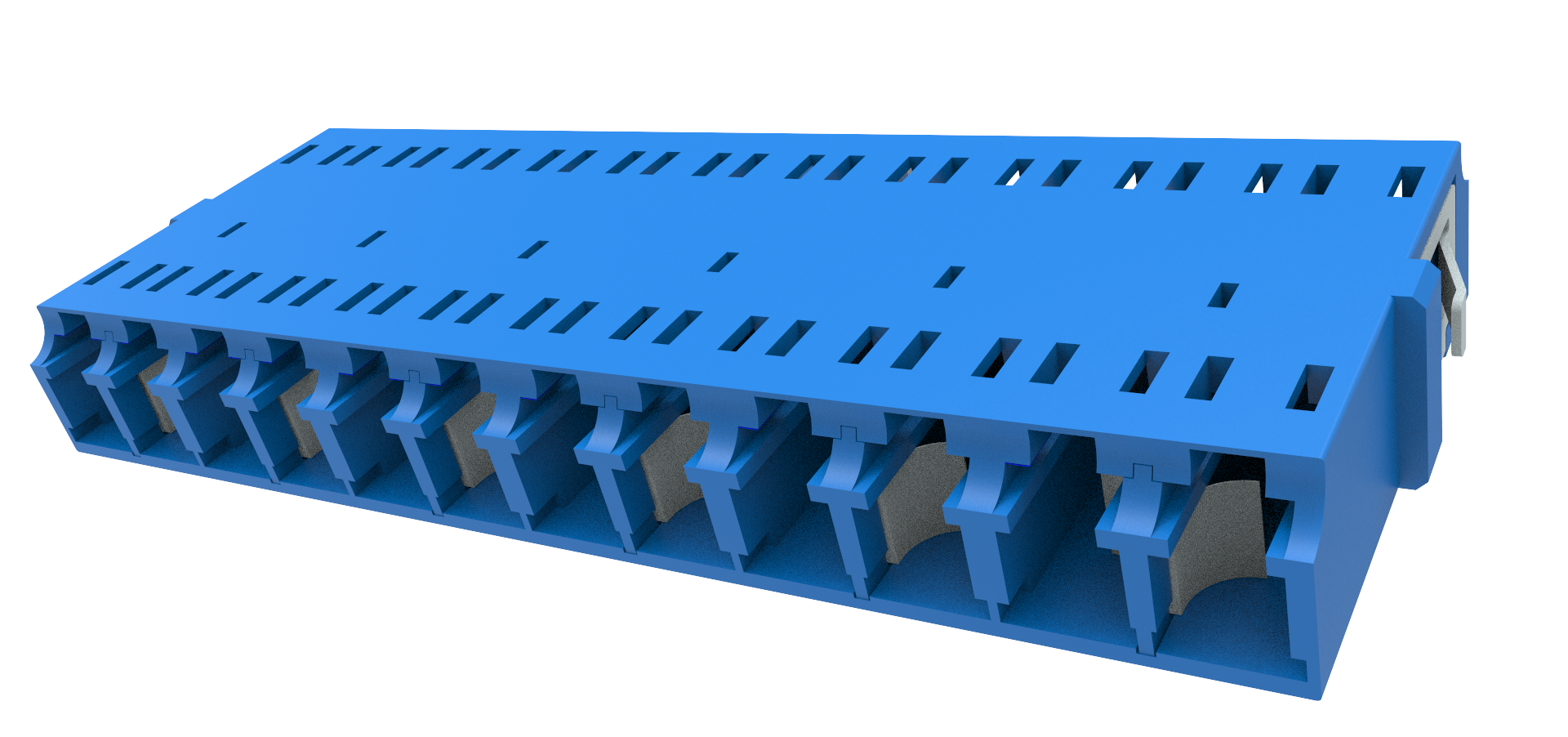 LC 12F High Density Fiber Optic Adaptor
