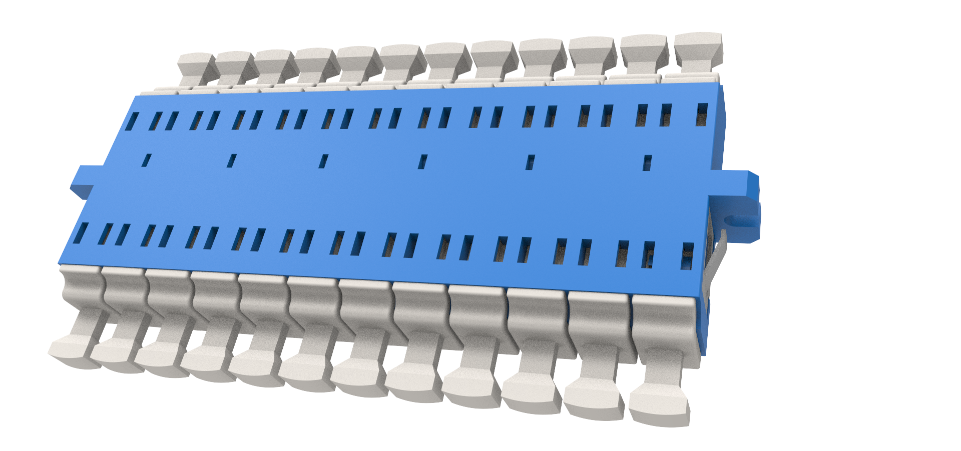LC 12F High Density Fiber Optic Adaptor
