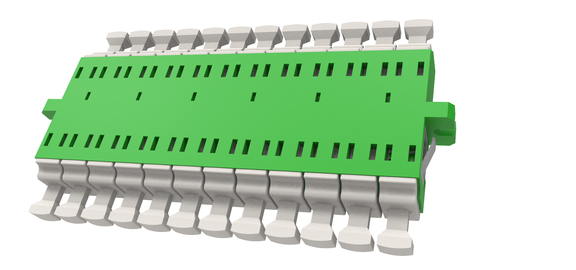 LC 12F High Density Fiber Optic Adaptor