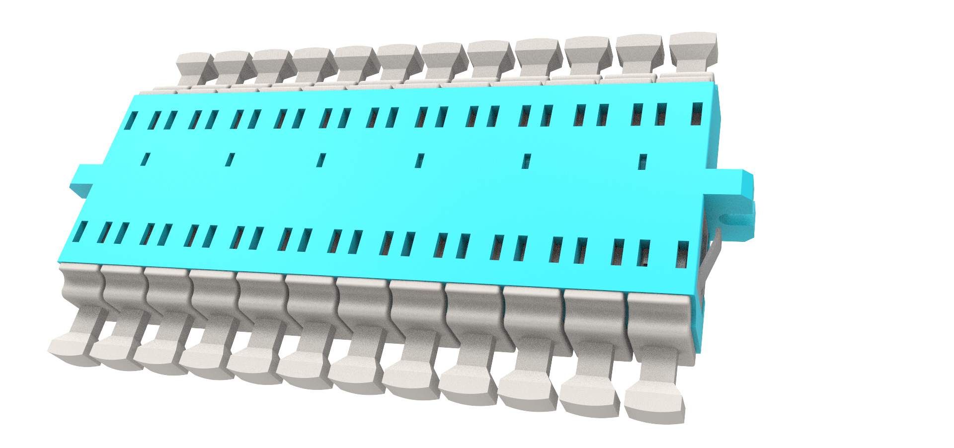 LC 12F High Density Fiber Optic Adaptor